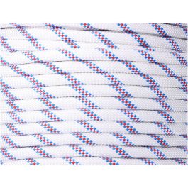 Cuerda driza trenzado poliéster blanco distintivo, calibre 16 mm x 100 m Cuerda driza trenzado poliéster blanco distintivo, calibre 16 mm x 100 m
