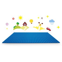 LEGO 10714 Classic Blue Baseplate - Placa Base de Construcción Azul 32x32 para Niños de 4+ Años