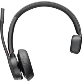 Poly Voyager 4310 Auriculares Inalámbricos para Microsoft Teams, con Micrófono, Bluetooth, Negro, Incluye Adaptador BT700 y Base de Carga Precio: 139.49999976. SKU: B1A2D5CMGY