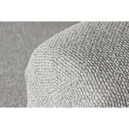 DKD Home Decor Sofá Scandi Crudo Marron, Madera de Boj Poliéster, 220x95x77 cm (Ancho x Fondo x Alto), Asiento 42 cm