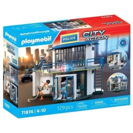 Playmobil PL71874 Comisaría con sala de investigación, Policías, City Action, 129 piezas, para niños de 4+ años Precio: 65.88999945. SKU: B1HAHQDS6H