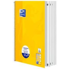 OXFORD Cuaderno Collegeblock A4+ (220x295mm) 80 Hojas Cuadriculado con Margen Blanco