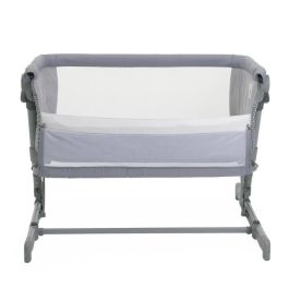 Cuna colecho CHICCO Next2Me GO - Compacta - Plegable - Reclinable - 6 niveles de altura - Gris claro Cuna colecho CHICCO Next2Me GO - Compacta - Plegable - Reclinable - 6 niveles de altura - Gris claro