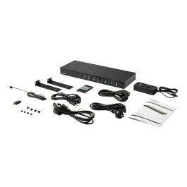 StarTech.com VS424Hd4K60 Switch HDMI 4K 60Hz 4x4 profesional para Salas de Control, Eventos y Monitores de Alta Definición