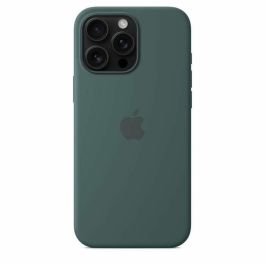 Apple Funda MagSafe de Silicona para iPhone 16 Pro Max Verde Lago