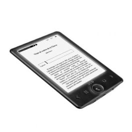 SPC 5613N - eReader 6" Tinta Electrónica Retroiluminado 1024x758, 8GB Almacenamiento, Pantalla Antirreflejos Negro