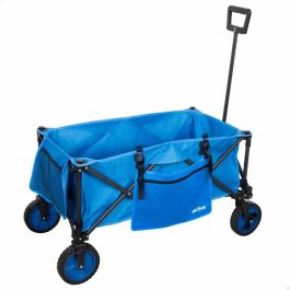 Carro Multiusos Aktive Azul Negro Poliéster PVC Acero 88 x 108 x 47 cm Plegable Playa Precio: 65.49999951. SKU: B194XCQKJB