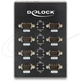 DeLOCK Adaptador USB 2.0 a Serie 8 Puertos RS-232 Industrial