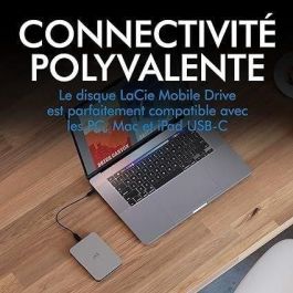 LaCie 2TB Mobile Drive USB 3.1 Disco Duro Portátil Gris