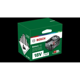 Bosch Batería 18V 6.0Ah Power4All de Iones de Litio para Herramientas Eléctricas y de Jardín, Mayor Autonomía