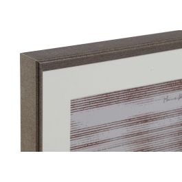 Marco Multifoto Urban DKD Home Decor Natural Marron 3 x 34 x 34 cm (2 Unidades)