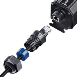 Cudy POE15 Extender Gigabit PoE+ Outdoor Waterproof - Negro - Conexión Ethernet RJ-45, Estándares IEEE 802.3af/at