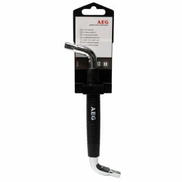 Aeg Llave de Drenaje Doble Cuadrada 8-10mm con Mango Ergonómico de Goma Antideslizante