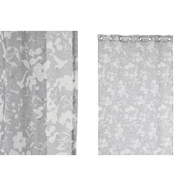 Cortina Romantico DKD Home Decor Gris 260 x 140 cm (2 Unidades) Precio: 32.79000054. SKU: B1CQR8R3DS