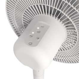 Duux Ventilador de Pie Silencioso Essence Blanco, 7 Velocidades, Oscilación Horizontal y Vertical, Temporizador, 13 dB Duux Ventilador de Pie Silencioso Essence Blanco, 7 Velocidades, Oscilación Horizontal y Vertical, Temporizador, 13 dB