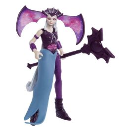 Mattel Figura Evil Lyn He-Man Masters of the Universe 14cm Articulada con Accesorios Serie Netflix