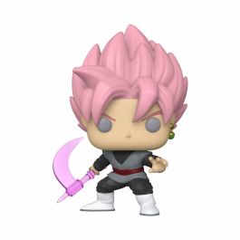 FUNKO Figura POP Dragon Ball Super Super Saiyan Rose Goku Black Exclusiva Vinilo 9cm