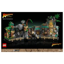 LEGO Indiana Jones 77015 Templo del Ídolo Dorado - Set de Construcción de 1545 Piezas para Adultos 18+