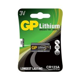 GP CR123A Pila Litio Primary Pro 1 unidad - Hasta 40% más duradera, 10 años vida útil, rendimiento extremo (-40°C a +60°C) Precio: 11.49999972. SKU: B19SNRDPF6