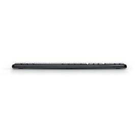 Logitech K120 Teclado Alámbrico USB QWERTY Negro Completo, resistente a derrames, ideal para Oficina/Negocio