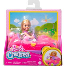 Muñeca Barbie Chelsea Con Coche Rosa Hxn05 Mattel