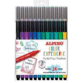 Alpino Rotuladores Fineliner Color Experience Estuche de 24 Colores Surtidos Alpino Rotuladores Fineliner Color Experience Estuche de 24 Colores Surtidos Precio: 4.58999948. SKU: B1HMZJ6KDA