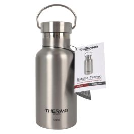 Thermosport Botella Termo de Acero con Asa, 420 ml, 18 cm de alto (6 Unidades)