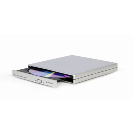 Gembird DVD-USB-02-SV unidad de disco óptico DVD±RW Plata