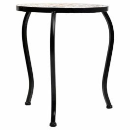 Soporte para Maceta Alexandra House Living Negro Hierro Azulejo 33 x 37 x 33 cm 3 Piezas