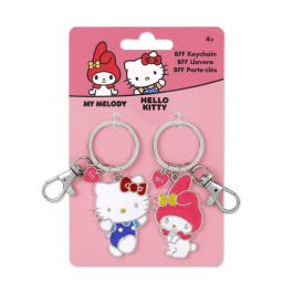 PEERS HARDY Set 2 Llaveros Hello Kitty and Friends - Hello Kitty y My Melody con colgantes de corazón BFF Precio: 11.49999972. SKU: B18M8FYQKG