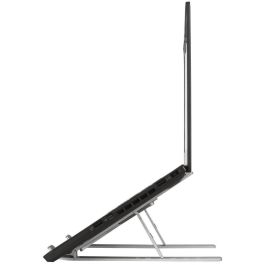 Targus AWE810GL Soporte de Aluminio para ordenador portátil, compatible con pantallas de 10 a 15.6 pulgadas, Plegable y con 6 ajustes de altura.