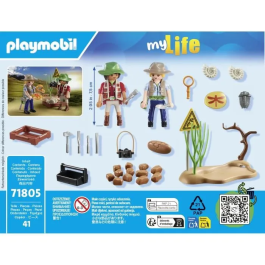 Playmobil Excavación Paleontológica Promo Packs 71805 Juguete para Niños +4 Años