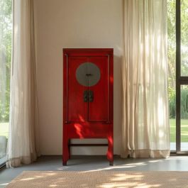 Armario Rojo Madera-Mdf 83,50 X 45 X 195 cm Precio: 1430.0022. SKU: B19W8GJHDK