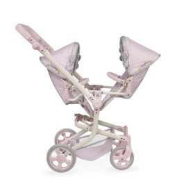 Decuevas Silla Gemelar Plegable y Multiposición para Muñecas de hasta 52 cm - Edad Recomendada +3 Años - Materiales: Metal, Plástico, Poliéster Decuevas Silla Gemelar Plegable y Multiposición para Muñecas de hasta 52 cm - Edad Recomendada +3 Años - Materiales: Metal, Plástico, Poliéster