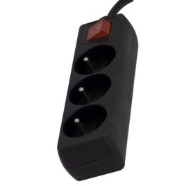 Chacon Regleta Eléctrica de 3 Tomas de Corriente, Con Interruptor de Encendido/Apagado, 16 Amperios, Cable de 1.5 Metros, Negro Precio: 19.68999967. SKU: B18YR8RLZN