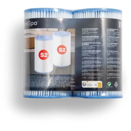 Intex Pack de 2 Cartuchos para Pure SPA S2 INT1735916570854