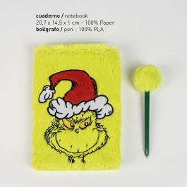 Set de papelería bolígrafo the grinch 22.0 x 22.0 x 2.5 cm