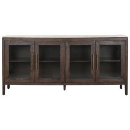 Aparador Home ESPRIT Mármol Madera de mango 180 x 40 x 85 cm
