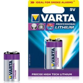 Varta Pila Alkalina Ultra Lithium 9V - 6lr61 (Blister 1 Unid.) 26,5x17,5x48,5mm Precio: 14.7899994. SKU: S7902161