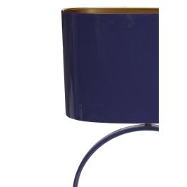 DKD Home Decor Lámpara Sobremesa Moderna Lila Hierro E27 20 x 71 x 41 cm