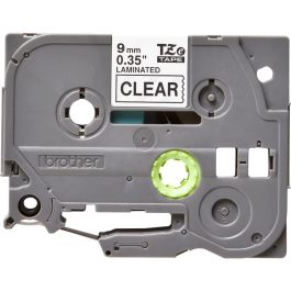 BROTHER Cinta laminada transparente/negro 9 mm Precio: 11.49999972. SKU: B1FTT32DDV