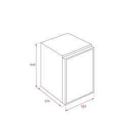 Congelador Teka RSF10080 85