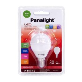 Panasonic-Panalight LDGHV5L45CFE142EPL-ECO Lámpara LED Esférica Frost E14 4W 4500K Panasonic-Panalight LDGHV5L45CFE142EPL-ECO Lámpara LED Esférica Frost E14 4W 4500K