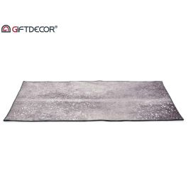 Alfombra Gris 133X190Cm Con Manchas Plateadas Giftdecor (9 Unidades) Alfombra Gris 133X190Cm Con Manchas Plateadas Giftdecor (9 Unidades)