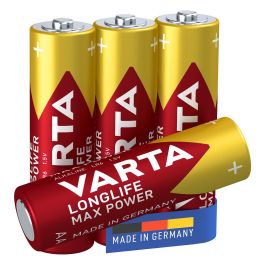 Varta 4706101404 Pilas Alcalinas LR06 AA Longlife Max Power 4uds Precio: 3.50000002. SKU: S7901800