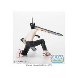 Sega Pm Figura Coleccionable Chainsaw Man 13 cm de PVC Resistente Diseño Perchering para Estantería Anime Detallada Sega Pm Figura Coleccionable Chainsaw Man 13 cm de PVC Resistente Diseño Perchering para Estantería Anime Detallada