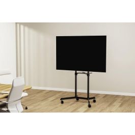 Neomounts Carro para TV NS-M1250BLACK Soporte de Pie Giratorio para Pantallas hasta 70" y 70kg