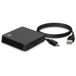 Ewent Divisor 4K HDMI 1x2 EW3720 - Compatible con 3D, 3840x2160 a 30Hz, HDCP 1.4, Plug and Play