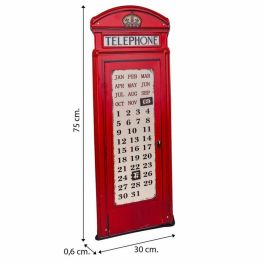 Placa de Pared Alexandra House Living Telephone Hierro