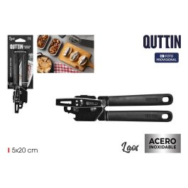 Quttin Abrelatas Multiuso Tenaza Acero Inoxidable Laos - 20 cm Largo x 5 cm Ancho (24 Unidades)